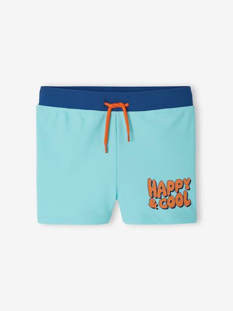 Shorty de bain "Happy & Cool" garçon  - vertbaudet enfant