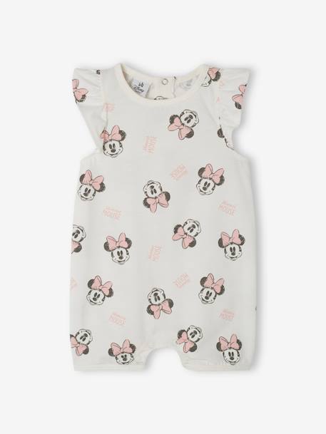 Lot de 2 bodies bébé fille Disney® Minnie Rose + blanc 3 - vertbaudet enfant 