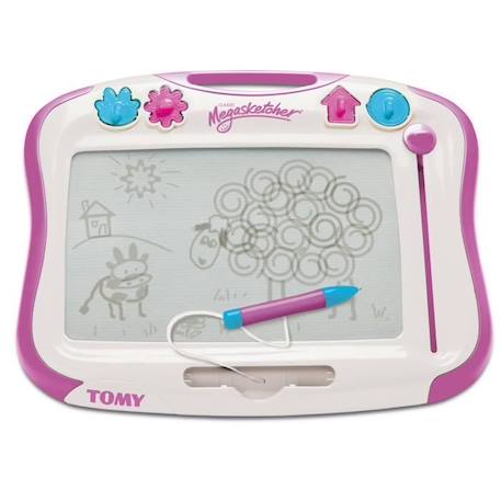 Jeu de coloriage - dessin - TOMY - Megasketcher Classique Rose - Ecran haute qualité - A partir de 3 ans ROSE 1 - vertbaudet enfant 