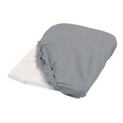 -Housse De Matelas à Langer - Absorbante - Coins Élastiqués - Lavable En Machine - Fabriqué En Europe - 50x75cm Gris