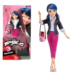 Jouet-Poupons et poupées-Poupées mannequins et accessoires-Miraculous Ladybug - Poupée mannequin 26 cm Marinette - BANDAI