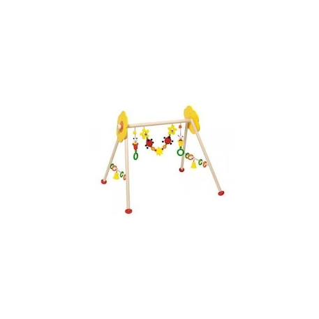 Portique d'activités HEIMESS Fleurs et Insectes JAUNE 2 - vertbaudet enfant 