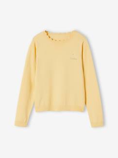 Pull BASICS personnalisable fille  - vertbaudet enfant