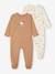 Lot de 2 dors-bien en interlock bébé taupe 1 - vertbaudet enfant 