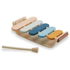 Jouet-Jeux éducatifs-Jeux scientifiques-Jouet d'éveil en bois - PLAN TOYS - Xylophone Tendresse - Mixte - Multicolore - A partir de 12 mois