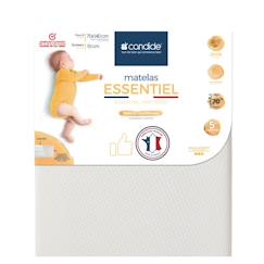 Matelas Bébé 70x140x10cm Essentiel - Sans Traitement - Déhoussable - Confort Traditionnel - Fabriqué En France - Garantie 5 Ans  - vertbaudet enfant