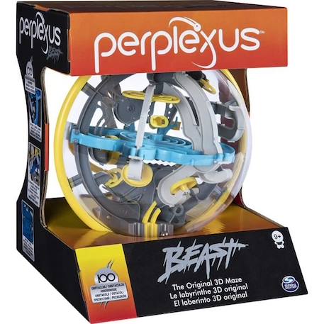 Perplexus - SPIN MASTER - Beast Original - Labyrinthe 3D avec 100 défis - Multicolore ORANGE 6 - vertbaudet enfant 