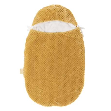 Bébé-NATTOU Nid d'ange cocoon Lapidou - 42 x 29 x 6,5 cm - 100% polyester - Ocre