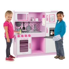 Cuisine de Chef Rose - MELISSA & DOUG - Jouet pour enfant - Bois - Enfant - Rose et blanc  - vertbaudet enfant