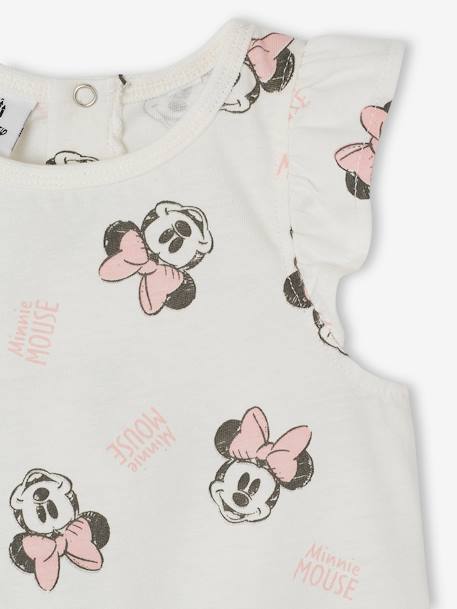 Lot de 2 bodies bébé fille Disney® Minnie Rose + blanc 8 - vertbaudet enfant 