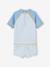 Ensemble de bain T-shirt anti-UV + boxer + bob bébé garçon bleu océan 5 - vertbaudet enfant 