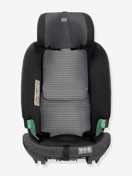 Siège-auto CHICCO Bi-Seat Air avec base rotative 360 i-Size 40 à 150 cm, équivalence groupe 0+/1/2/3 Black Air 9 - vertbaudet enfant 