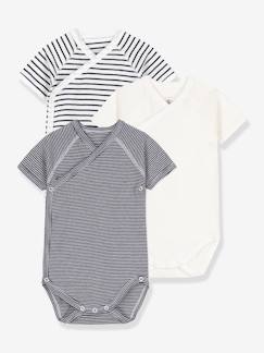 Lot 3 bodies PETIT BATEAU  - vertbaudet enfant