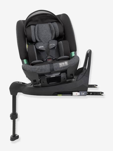 Siège-auto CHICCO Bi-Seat Air avec base rotative 360 i-Size 40 à 150 cm, équivalence groupe 0+/1/2/3 Black Air 2 - vertbaudet enfant 