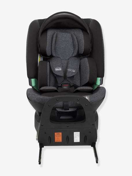 Siège-auto CHICCO Bi-Seat Air avec base rotative 360 i-Size 40 à 150 cm, équivalence groupe 0+/1/2/3 Black Air 7 - vertbaudet enfant 