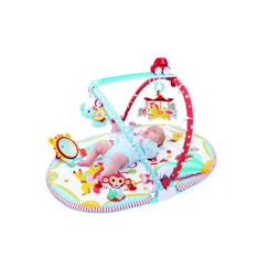 Tapis d'éveil Gymotion Circus Playland - Yookidoo - 3 en 1 - Singe et éléphant en peluche - Piste motorisée  - vertbaudet enfant