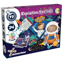 Jouet-Jeux éducatifs-Jeux scientifiques-EXPEDITION SPATIALE