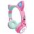 Casque Bluetooth Barbie avec effets lumineux ROSE 1 - vertbaudet enfant 