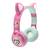 Casque Bluetooth Barbie avec effets lumineux ROSE 3 - vertbaudet enfant 