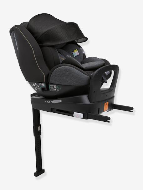 Siège-auto rotatif CHICCO Seat3Fit i-Size Air Melange 40 à 125 cm, équivalence groupe 0+/1/2 Black+Graphite 1 - vertbaudet enfant 