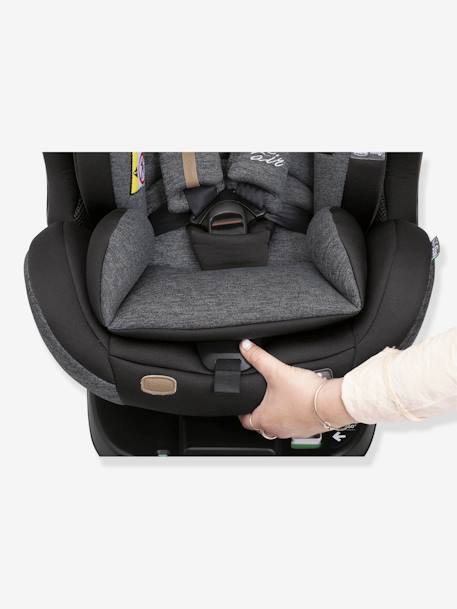 Siège-auto rotatif CHICCO Seat3Fit i-Size Air Melange 40 à 125 cm, équivalence groupe 0+/1/2 Black+Graphite 8 - vertbaudet enfant 