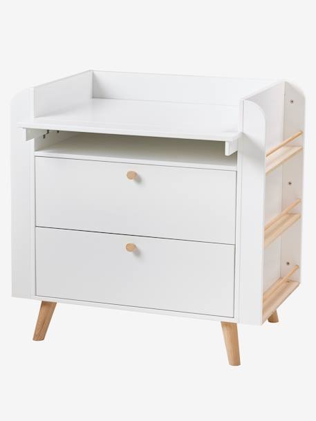 Commode à langer LIGNE CONFETTI blanc 3 - vertbaudet enfant 