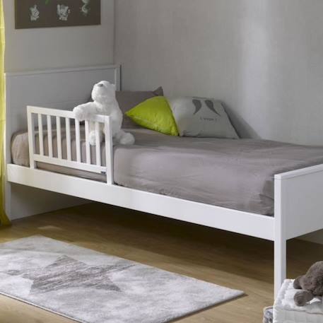 Barrière de lit enfant 70 Ava  Blanc BLANC 3 - vertbaudet enfant 