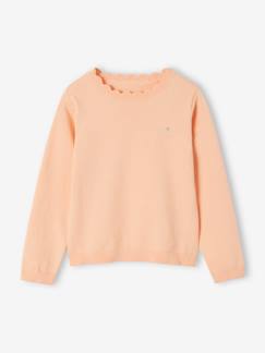 Pull BASICS personnalisable fille  - vertbaudet enfant