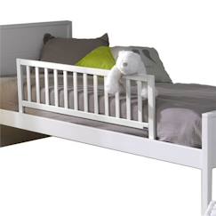 Barrière de lit pour bébé - Barrière de lit - Couverture pour lit mezzanine  - Coussin pour tour de lit - Protection d'angle - Anti-chute - Beige 