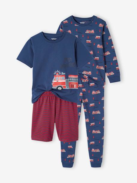 Pyjama petit garçon en bouclette éponge grattée extra chaude