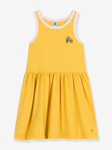 Robe sans manches PETIT BATEAU jaune 1 - vertbaudet enfant 