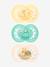 Lot de 3 sucettes en silicone MAM Original 18 mois+ Jaune + vert + sable+Vert + sable + bleu 1 - vertbaudet enfant 