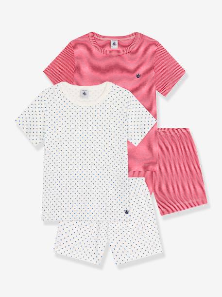 Garçon-Pyjama, surpyjama-Lot de 2 pyjashorts garçon PETIT BATEAU