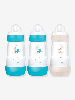 Lot de 3 biberons 260 ml MAM Easy Start anti-colique Nature Guardian  - vertbaudet enfant