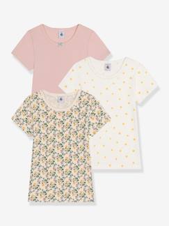 -Lot 3 t-shirts manches courtes PETIT BATEAU