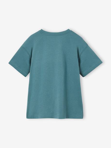 Tee-shirt photoprint garçon corail+écru+vert d'eau 11 - vertbaudet enfant 