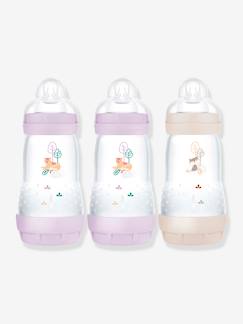 Lot de 3 biberons 260 ml MAM Easy Start anti-colique Nature Guardian  - vertbaudet enfant