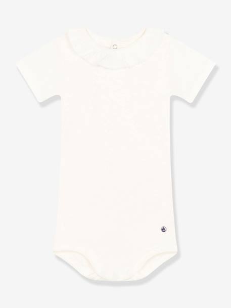 Bébé-Body manches courtes à collerette PETIT BATEAU