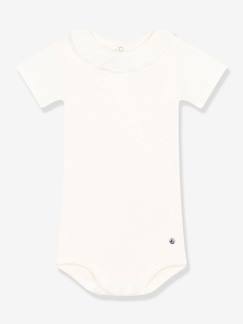 Bébé-Body-Body manches courtes à collerette PETIT BATEAU