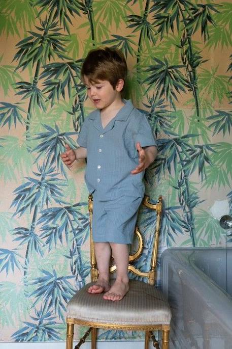 Pyjama enfant Rieur BLEU 2 - vertbaudet enfant 