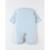 Pyjama dors-bien en jersey BIO BLANC+BLEU 6 - vertbaudet enfant 