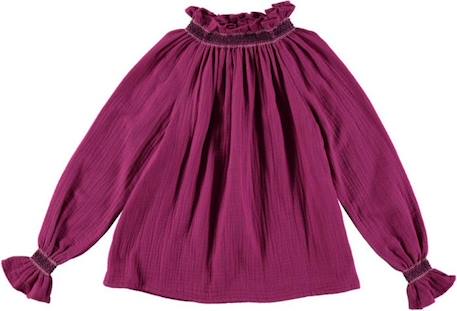 Chemise fille Merveille BLEU 2 - vertbaudet enfant 