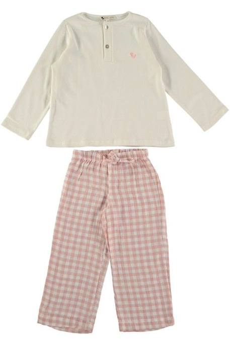 Pyjama enfant Quattro ROSE 2 - vertbaudet enfant 