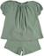 Pyjama fille Talia VERT 1 - vertbaudet enfant 