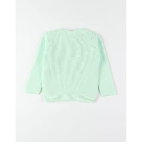 Cardigan en tricot côtelé BLEU 4 - vertbaudet enfant 