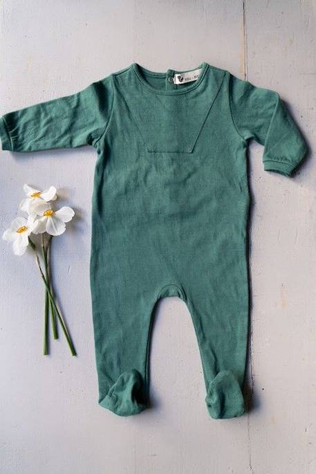 Pyjama bébé Pepito VERT 1 - vertbaudet enfant 