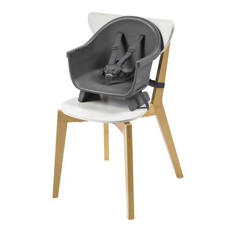 MAXI-COSI Moa Chaise haute bébé évolutive 8 en 1, Chaise haute/Réhausseur/Tabouret/Bureau, De 6 mois à 5 ans, Beyond Graphite2 Eco GRIS 4 - vertbaudet enfant 