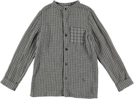 Chemise garçon Bûcheron GRIS 1 - vertbaudet enfant 