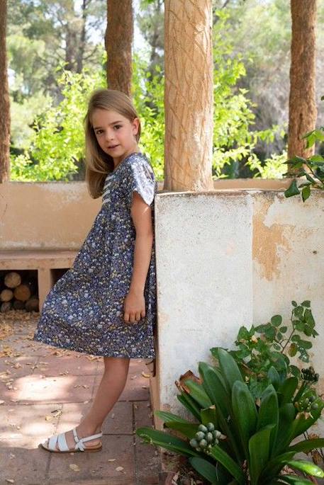 Robe fille Polka BLEU 2 - vertbaudet enfant 