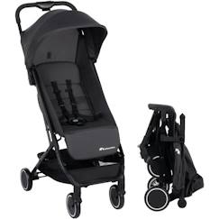 BEBECONFORT SOKO Poussette canne ultra compacte, légère, dès la naissance, jusqu'à 15 kg (3-4 ans environ), Mineral graphite  - vertbaudet enfant